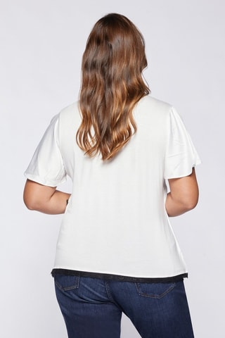 Blouse - Blanc et noir
