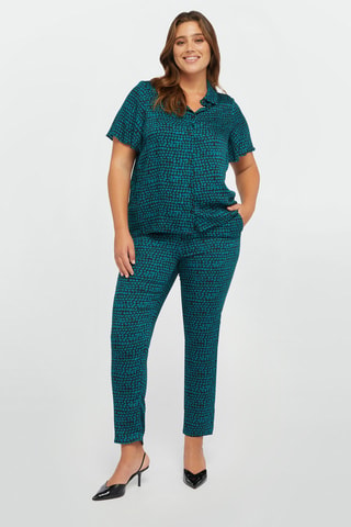 Pantalon droit - Bleu