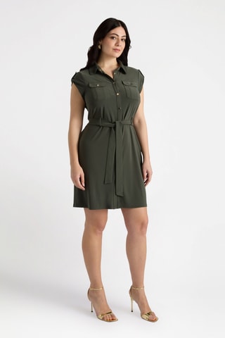 Robe chemise - Vert