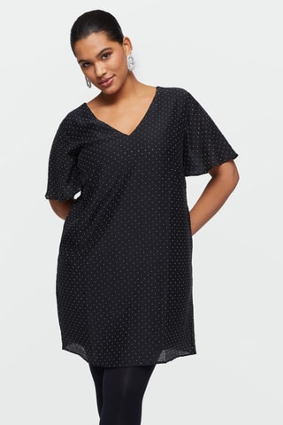 Robe droite - Noir