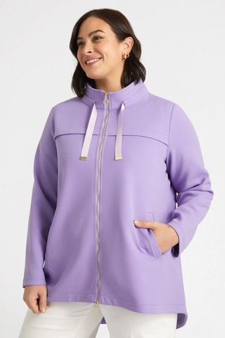 Parka à capuche - Violet