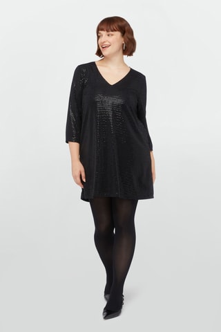 Robe droite - Noir