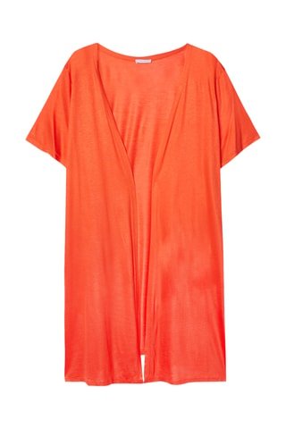 Gilet long - Orange