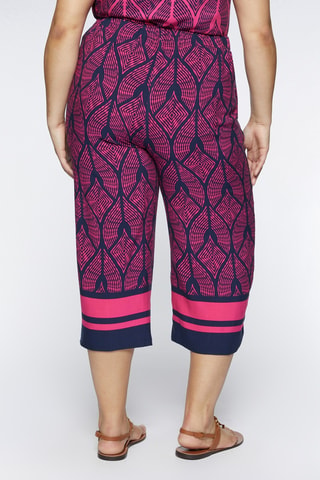 Pantalon 7/8 taille haute - Violet