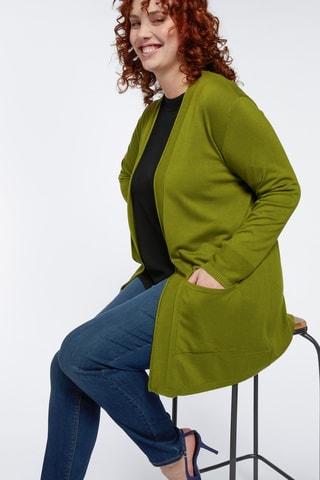 Gilet long - Vert