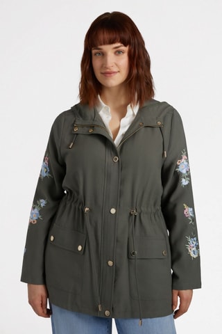 Parka à capuche - Vert
