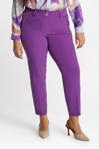 Pantalon taille haute - Violet