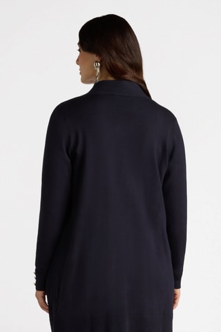 Gilet long - Bleu