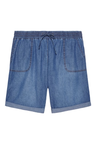 Short en jean - Bleu