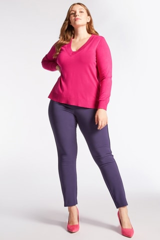 Pantalon skinny - Violet