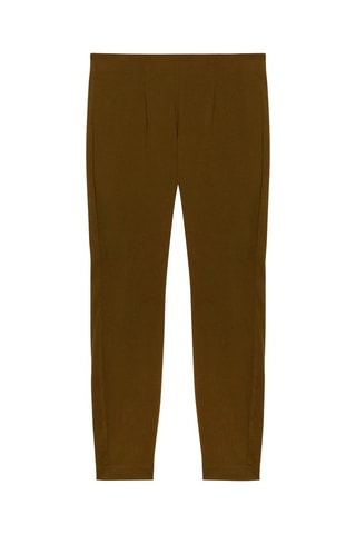 Pantalon cigarette - Marron