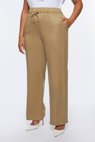 Pantalon droit - Beige