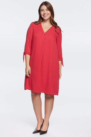 Robe droite - Rouge