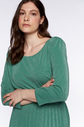 Robe midi - Vert