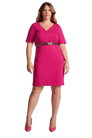 Robe droite - Rose