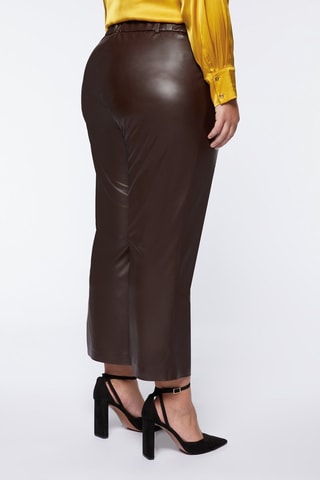Pantalon droit 7/8 - Beige