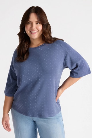 Top - Bleu