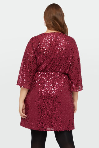 Robe droite - Rouge