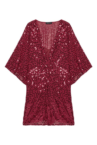Robe droite - Rouge
