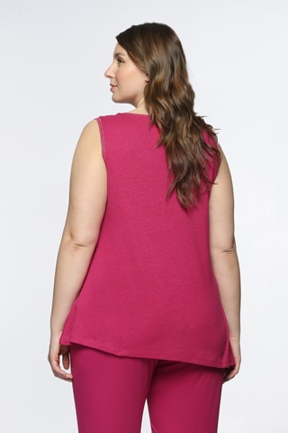 Blouse en lin - Violet