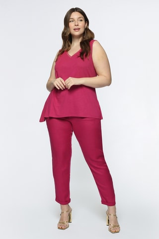 Blouse en lin - Violet