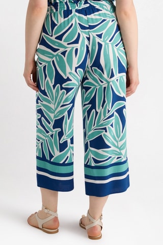 Pantalon palazzo - Bleu