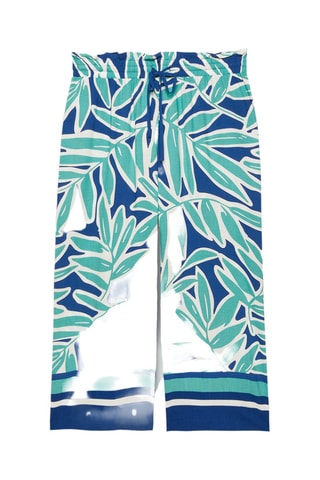Pantalon palazzo - Bleu