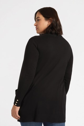 Gilet long - Noir