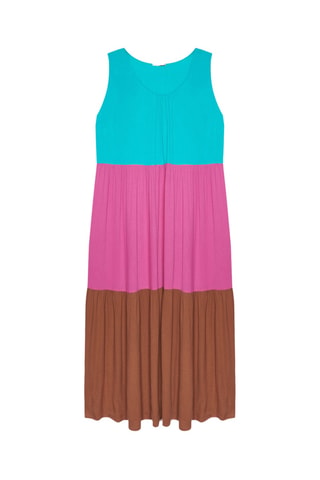 Robe longue - Bleu
