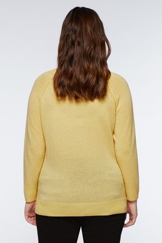 Pull en laine et cachemire - Jaune