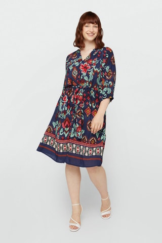 Robe chemise - Gris