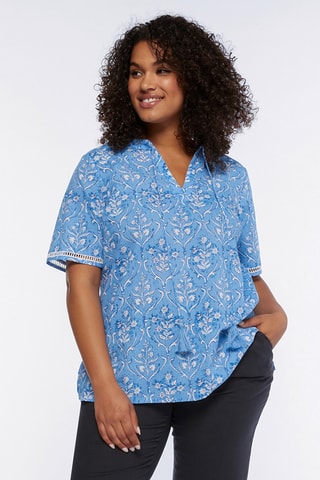 Blouse - Bleu