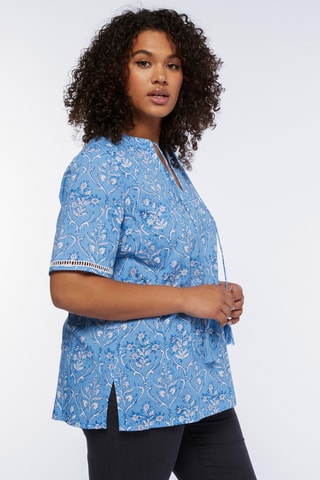 Blouse - Bleu