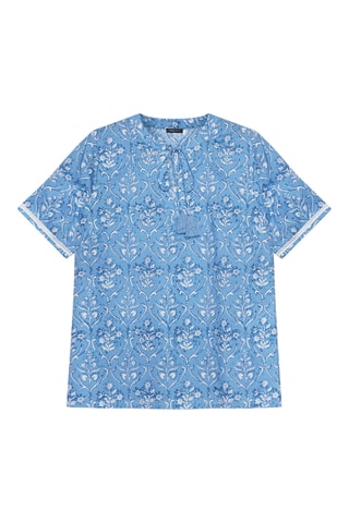 Blouse - Bleu