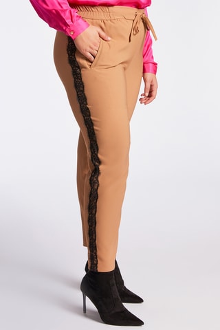 Jogger taille haute - Beige