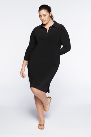Robe polo - Noir