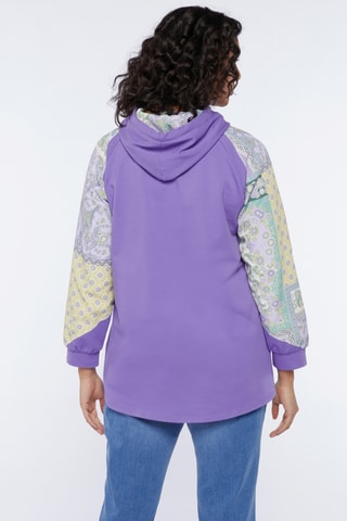 Sweat à capuche - Violet