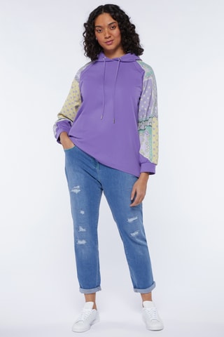 Sweat à capuche - Violet
