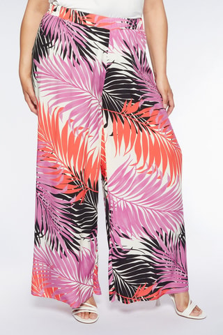 Pantalon palazzo - Blanc