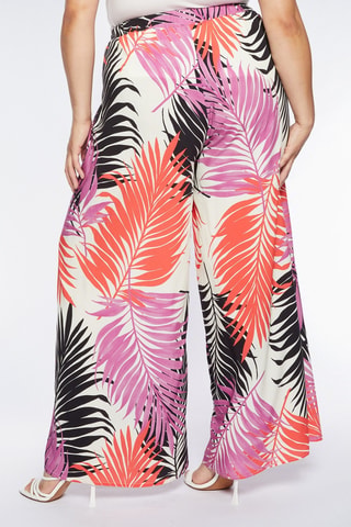 Pantalon palazzo - Blanc