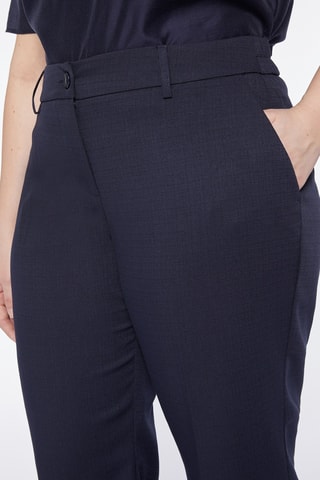 Pantalon droit 7/8 - Bleu