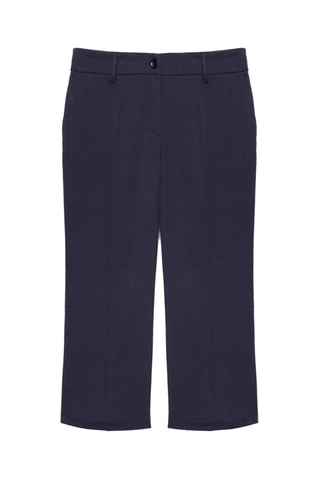 Pantalon droit 7/8 - Bleu