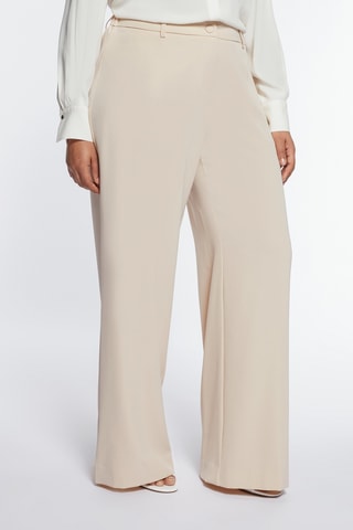 Pantalon droit - Beige