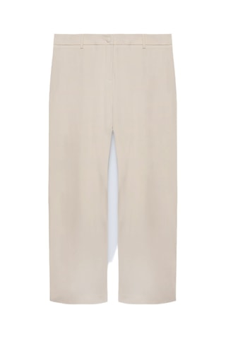 Pantalon droit - Beige