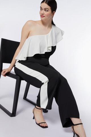 Pantalon wide legs - Noir