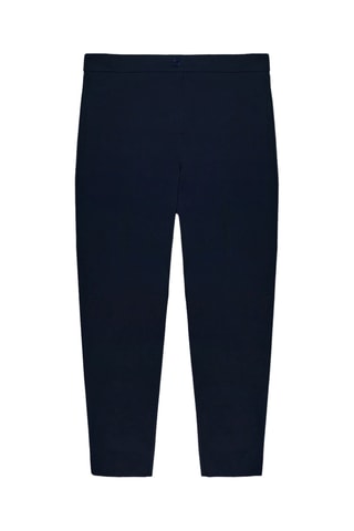Pantalon taille haute - Bleu marine - Bleu