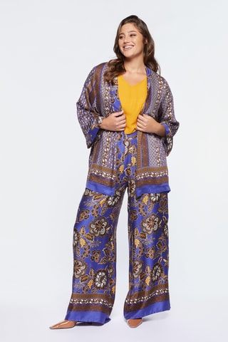 Pantalon droit - Violet