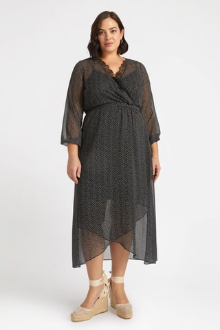 Robe midi - Noir