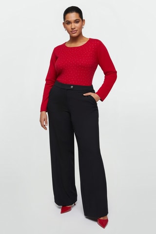 Pull en laine - Rouge