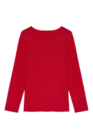 Pull en laine - Rouge